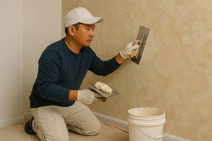 Thi công sơn trang trí